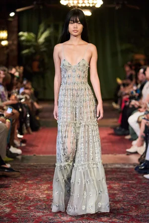 JADE SUNBURST MEDALLION DRESS
