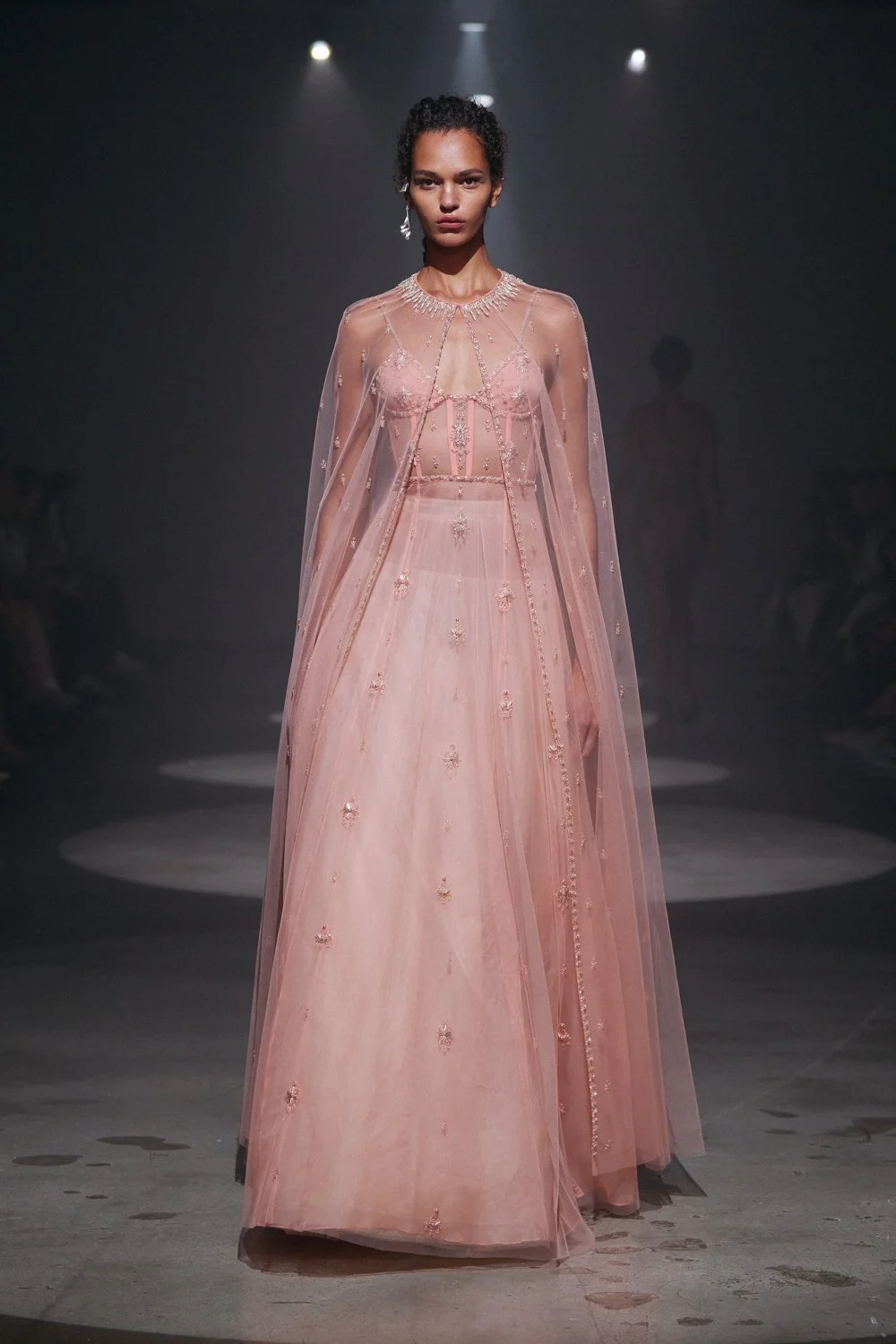 ELIZANTYNE MEDALLION DRESS AND CAPE