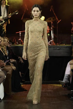 STELLATA RETE TULLE DRESS