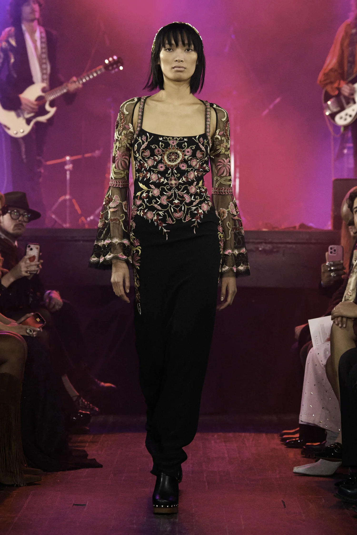 VIS FLORALIS LILY DRESS AND SLEEVES