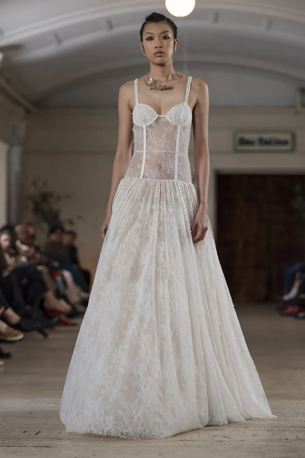 PEARL FIL COUPÉ LACE PETTICOAT DRESS