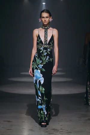 DENTELLE MULTI gown and halter