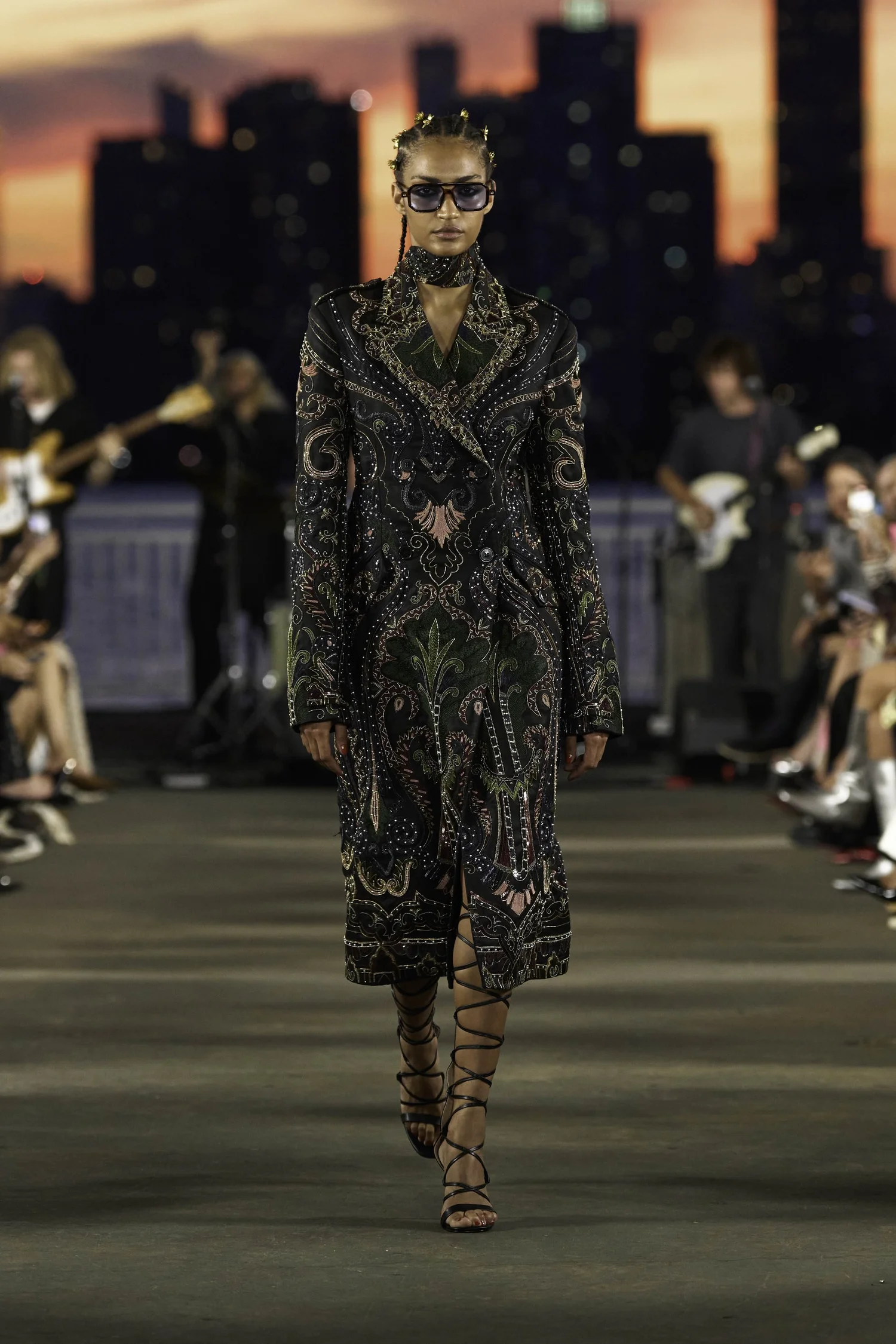 RADEN MULTI-EMBROIDERY COAT
