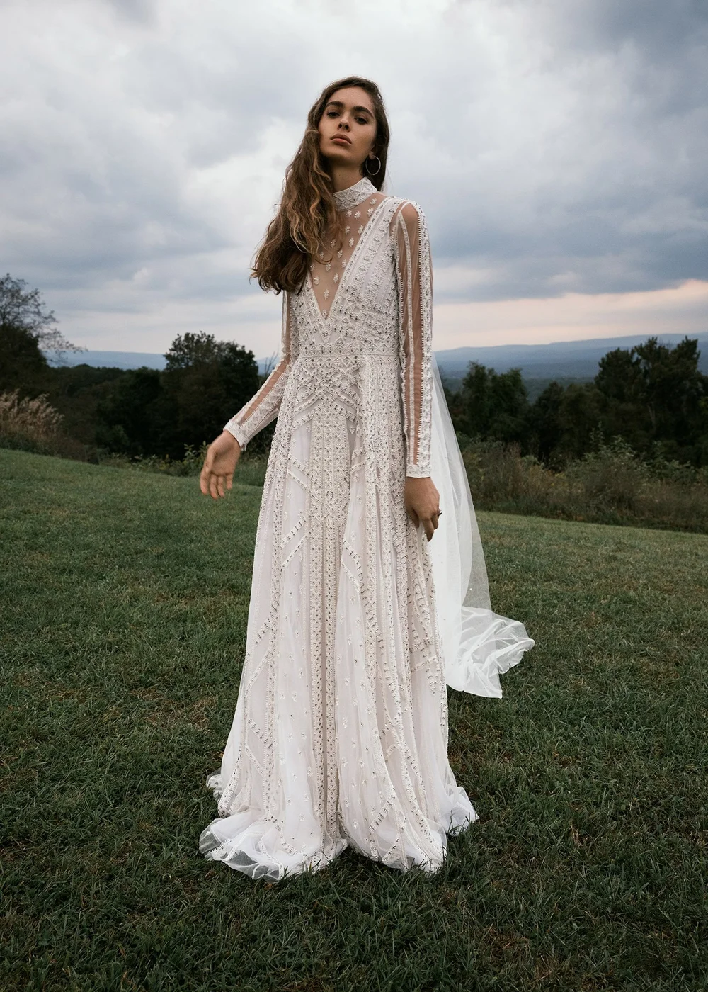 AMOUR ENLACÉ BORDERS DRESS