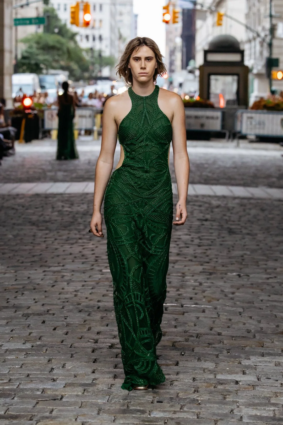 LOCK + KEY LACE DRESS