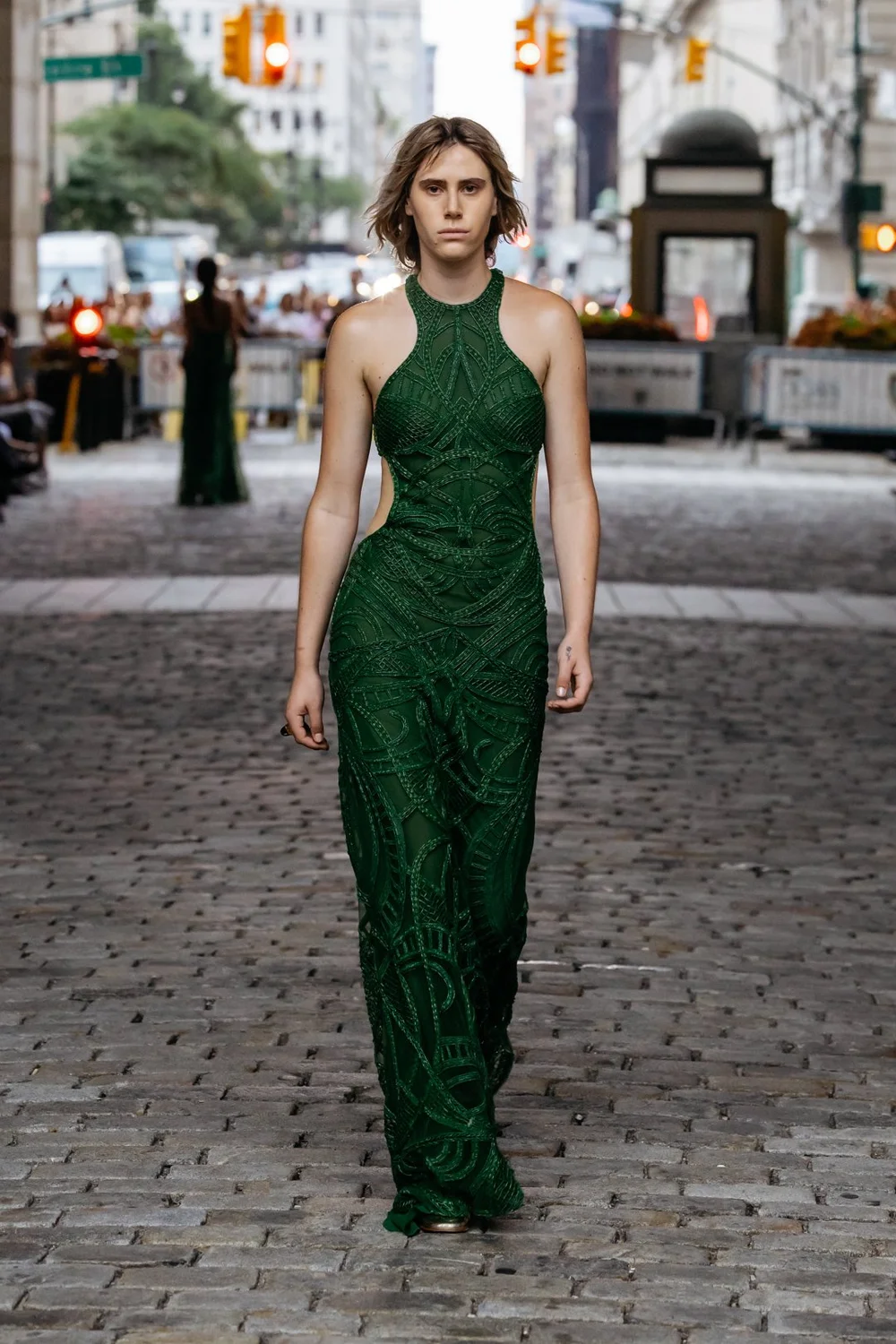 LOCK + KEY LACE DRESS