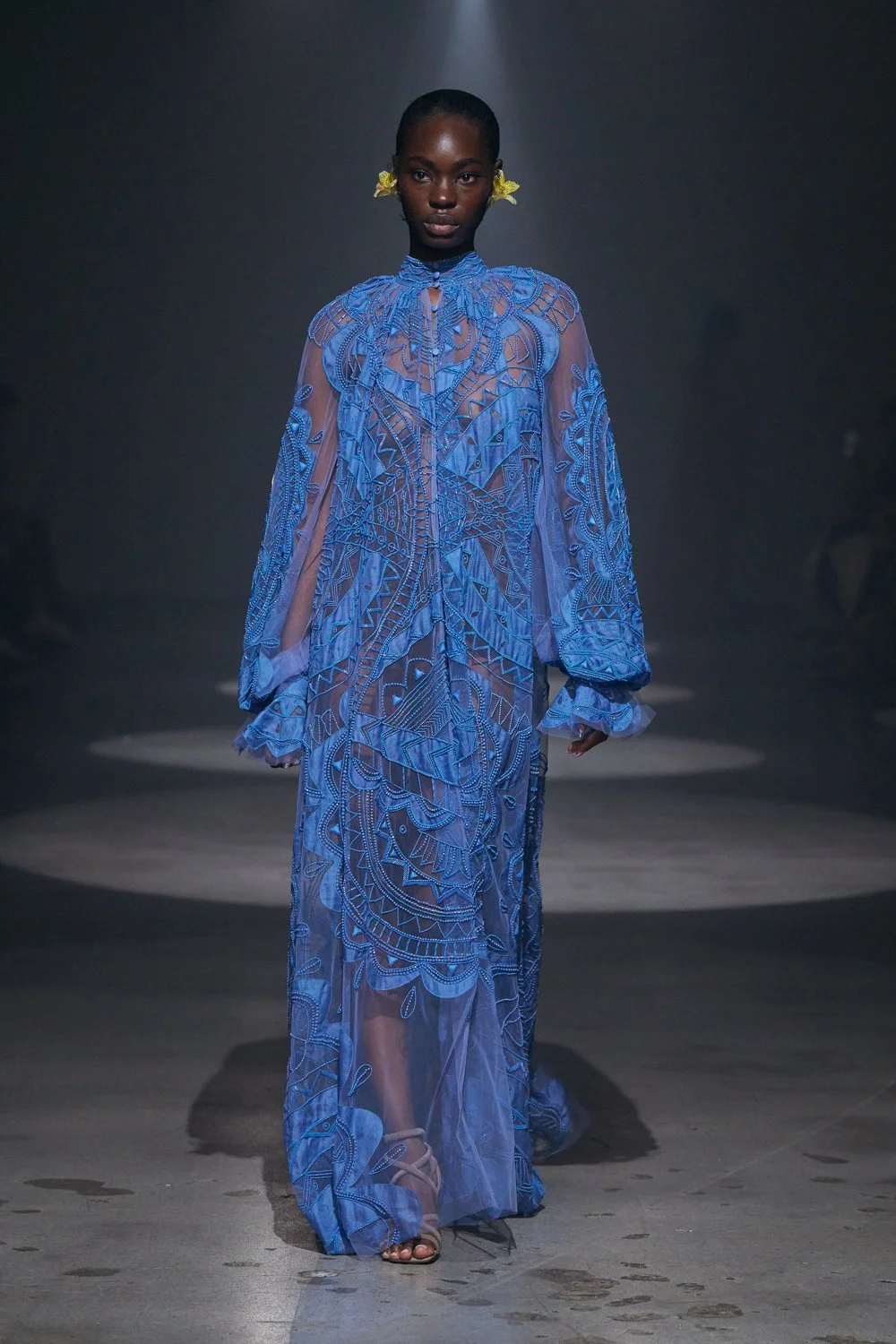 REVÉ CAPED DRESS