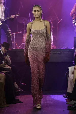LILY DENTELLE DEGRADÉ DRESS