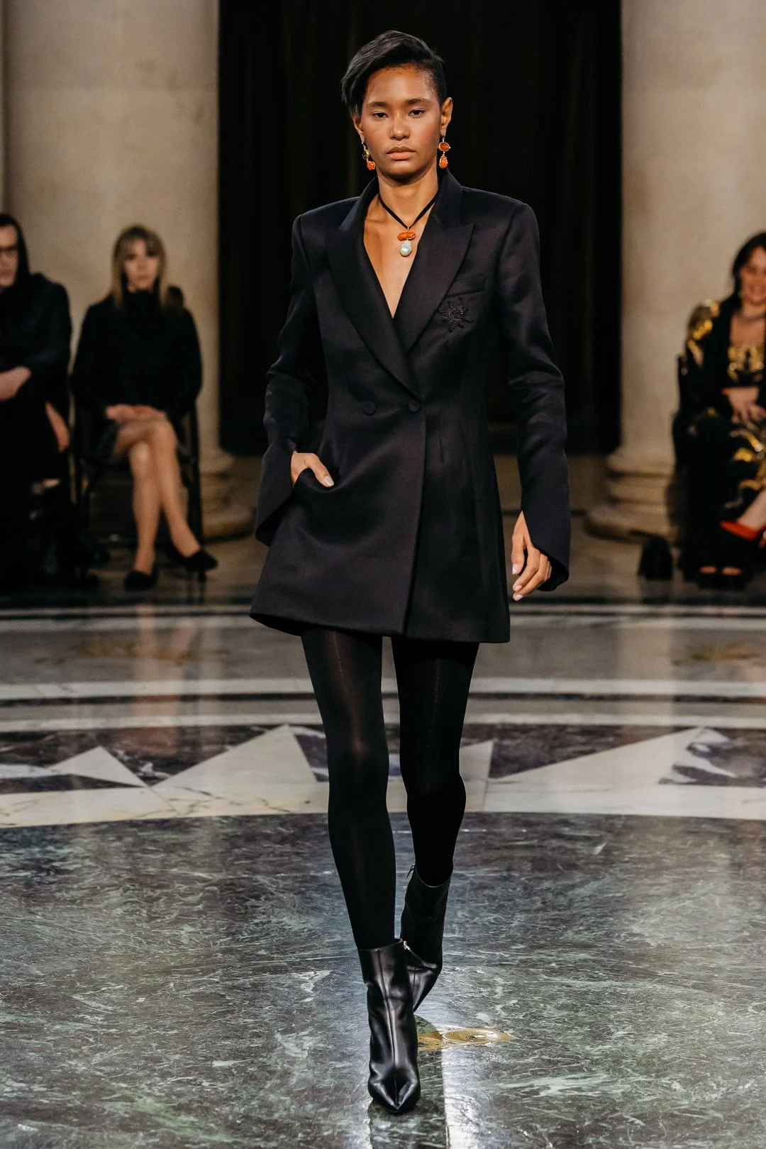 CREST JACKET DRESS