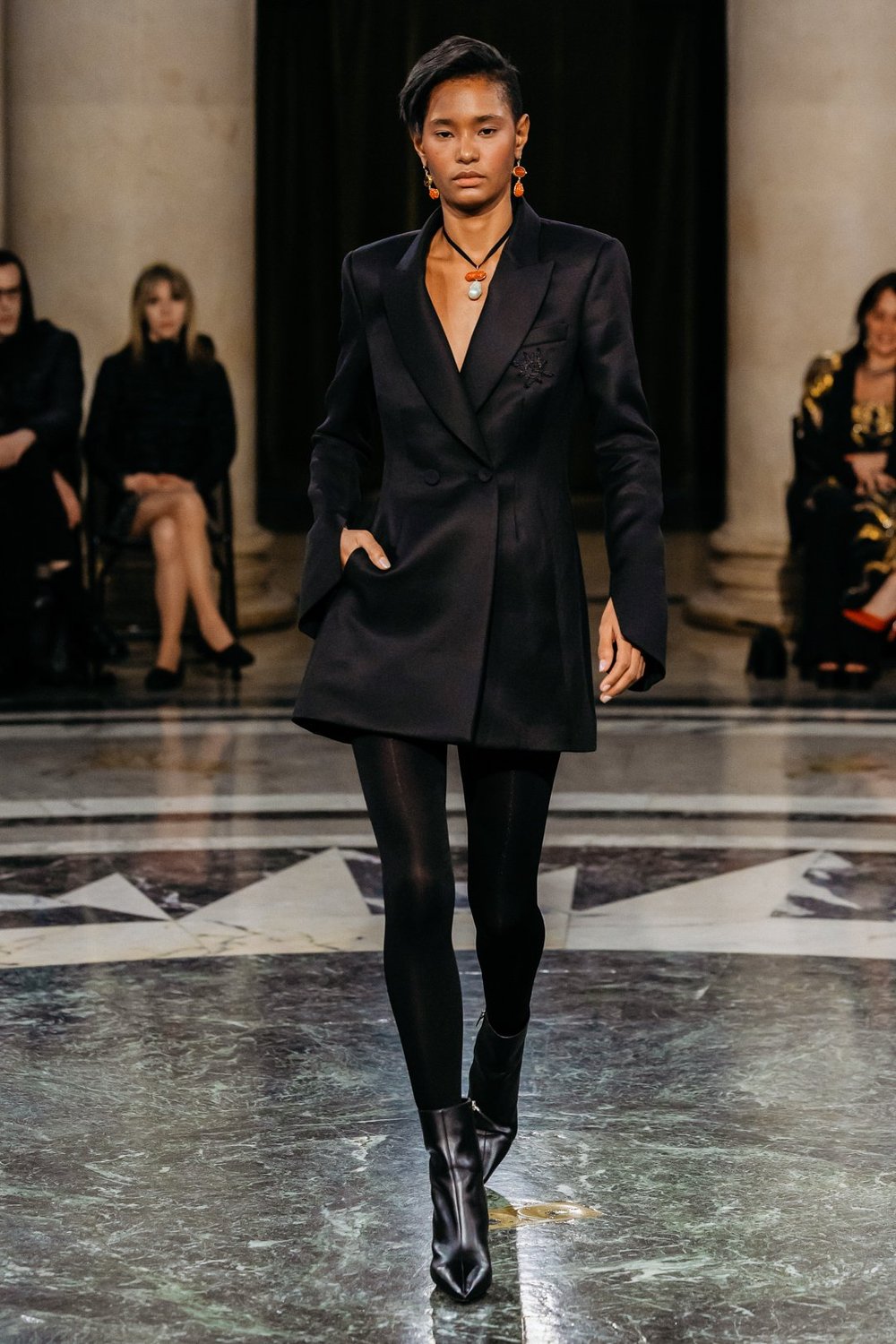 CREST JACKET DRESS