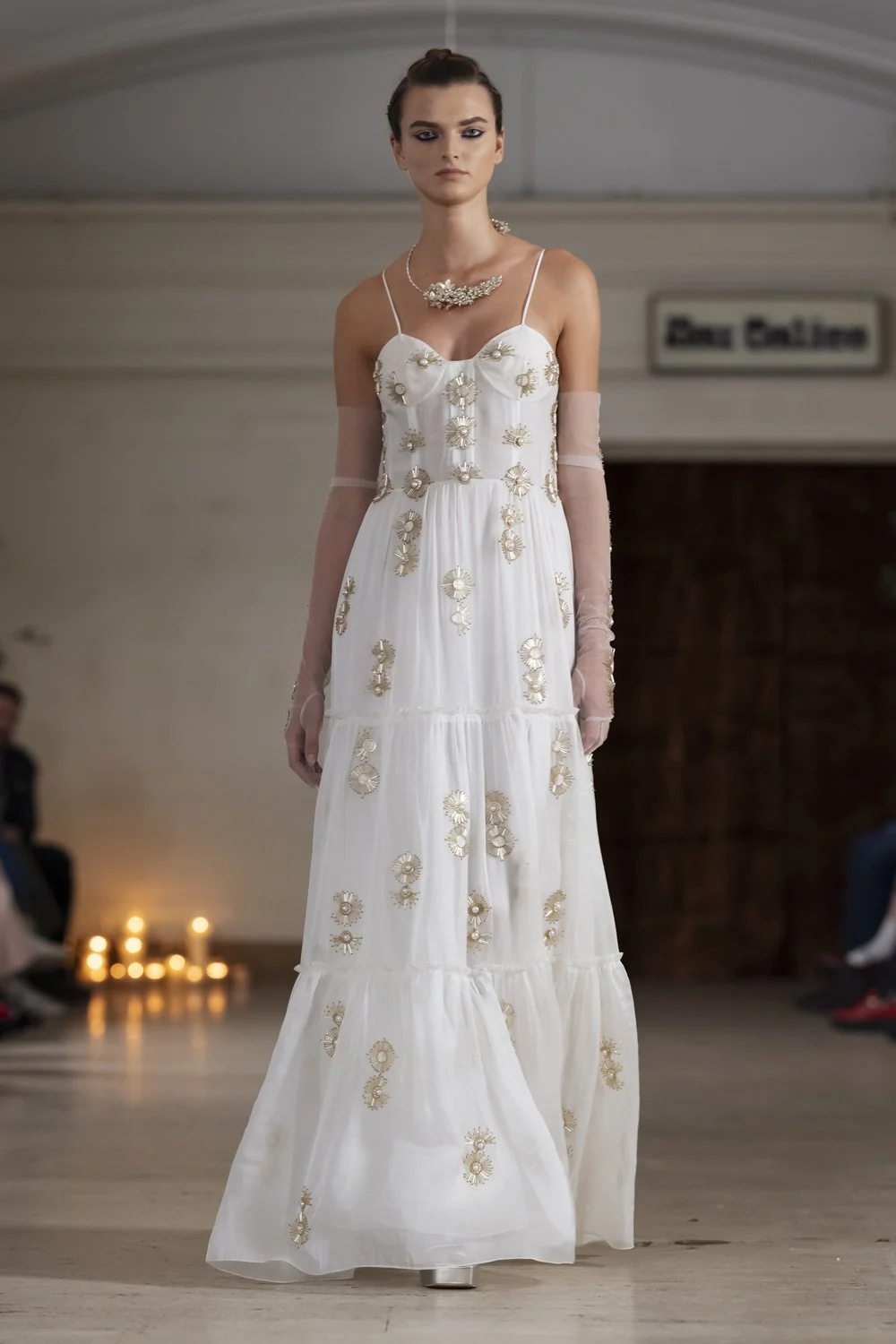 MOONSET MEDALLIONS DRESS AND GLOVES