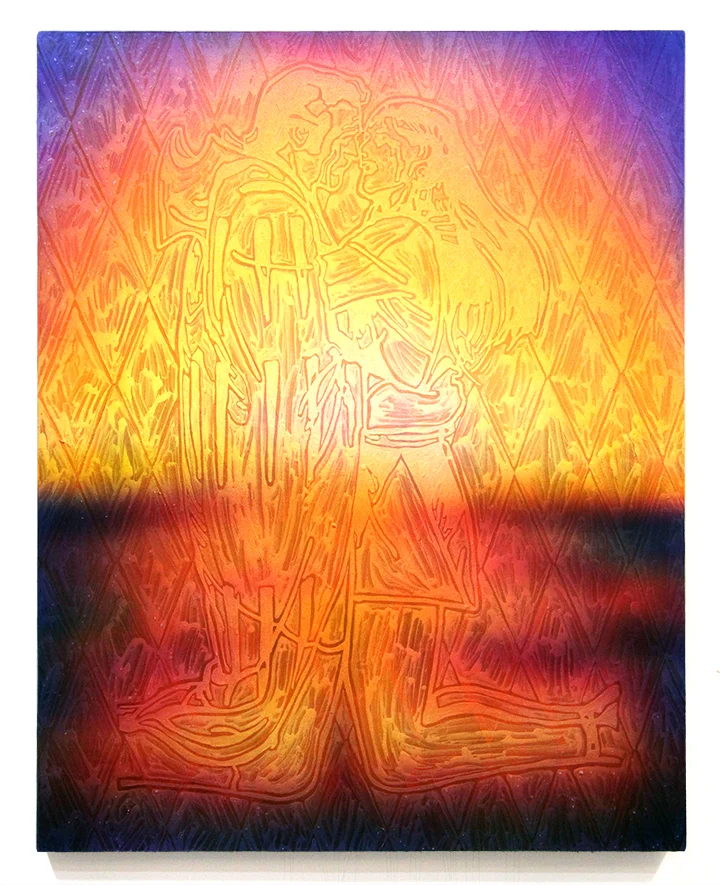 Untitled . 2015 acrylic on canvas