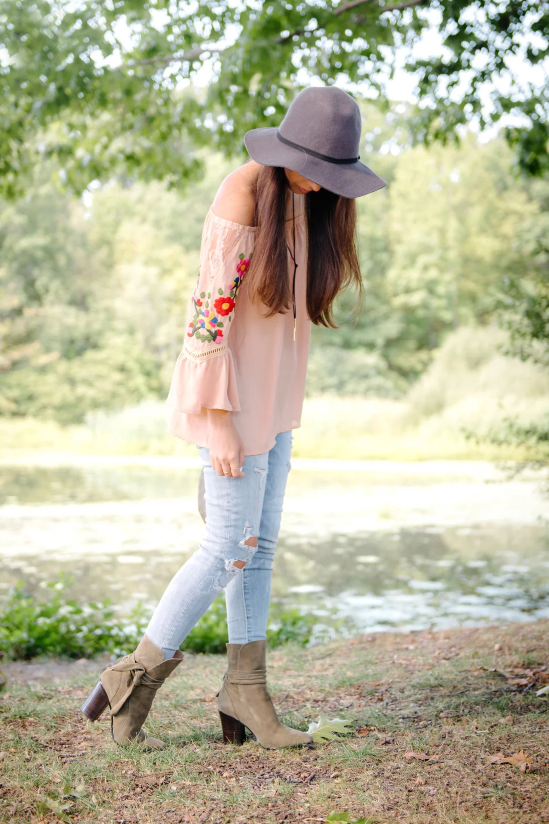 Fall Floral Embroidery