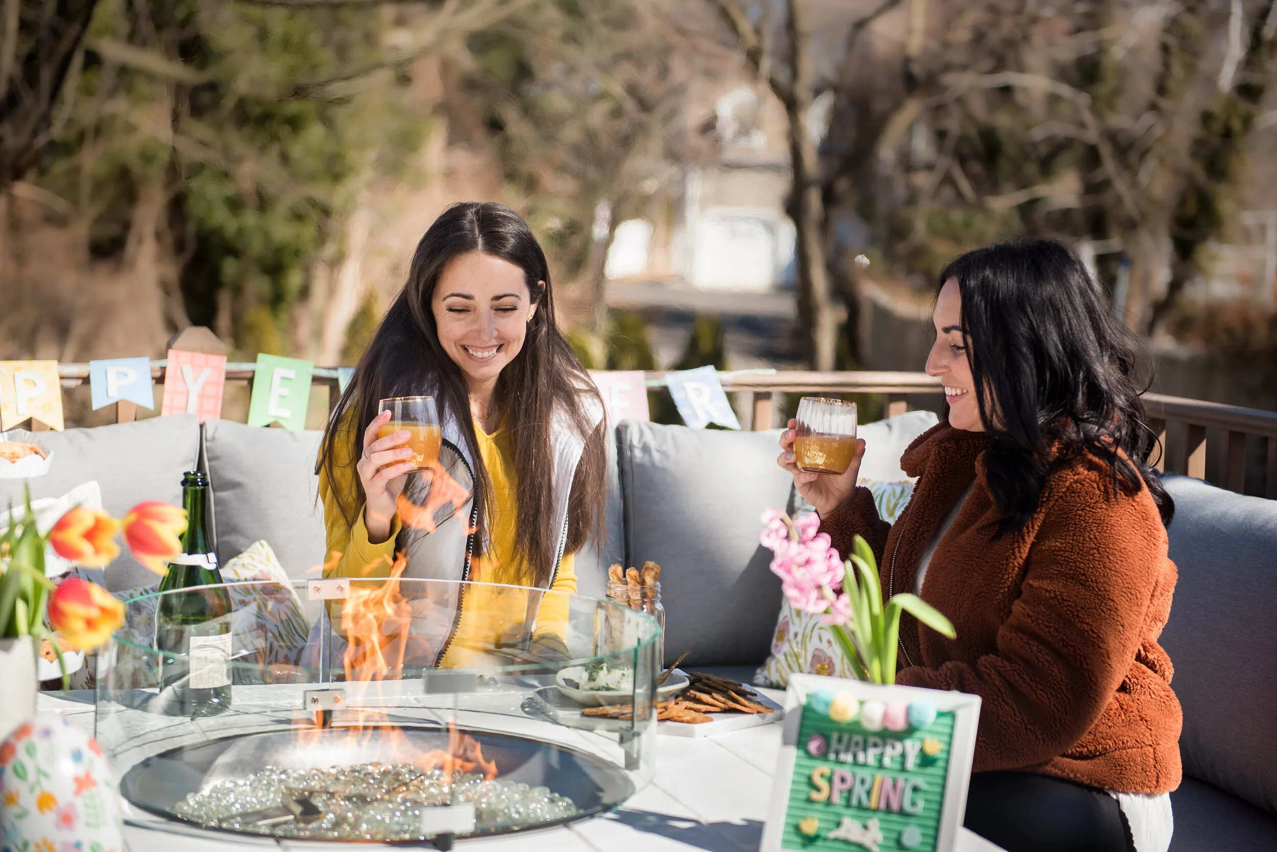 How We Heated Up Our Outdoor Space For The Spring With Bed Bath &amp; Beyond!