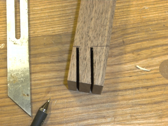Cutting with a wedge gives better alignment