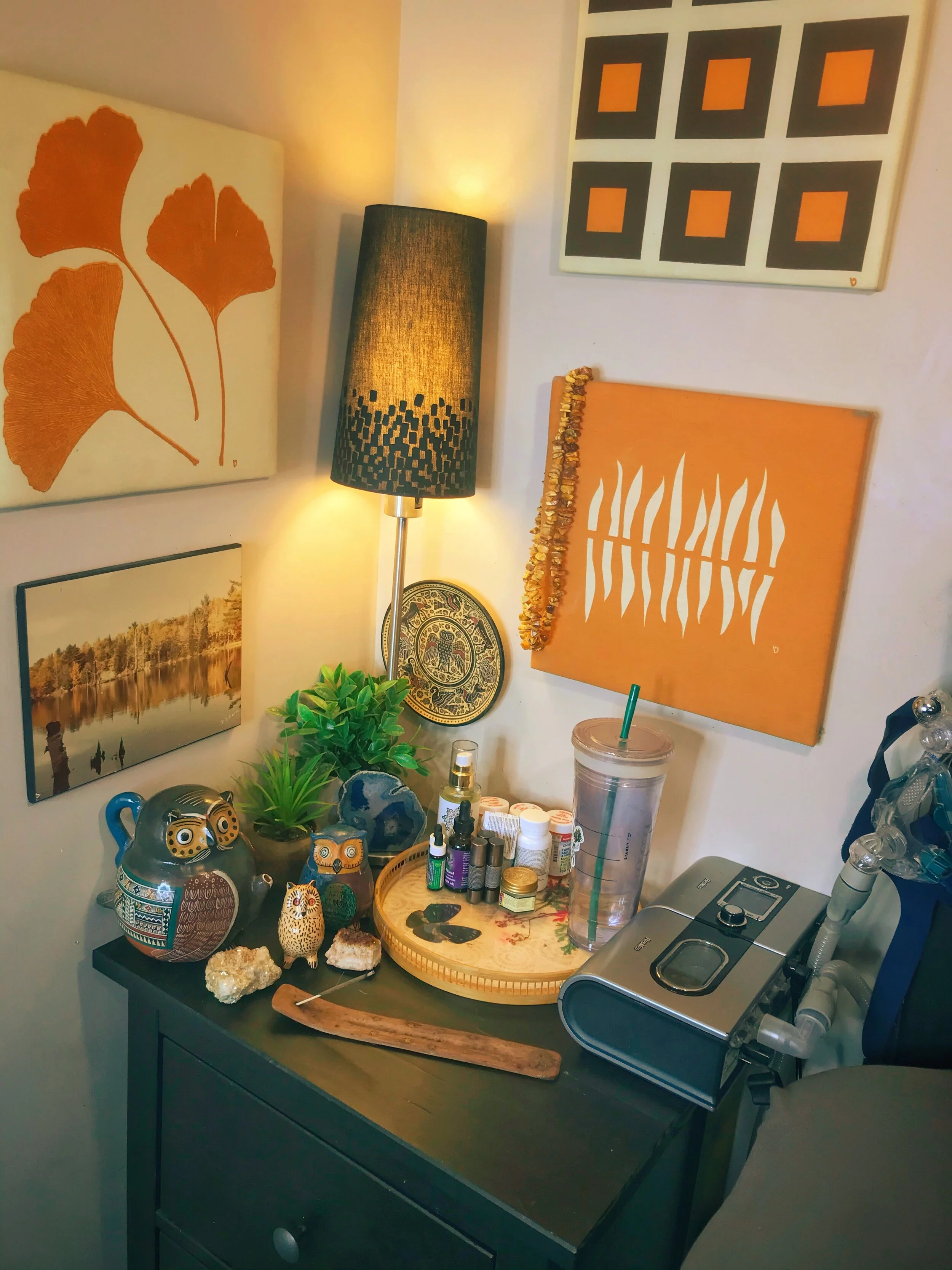 Nightstand Portrait of Myalgic Encephalomyelitis