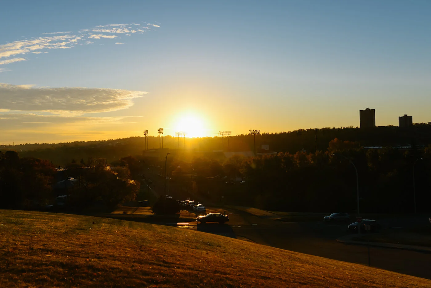 sunrise Edmonton, by Shawna Lemay