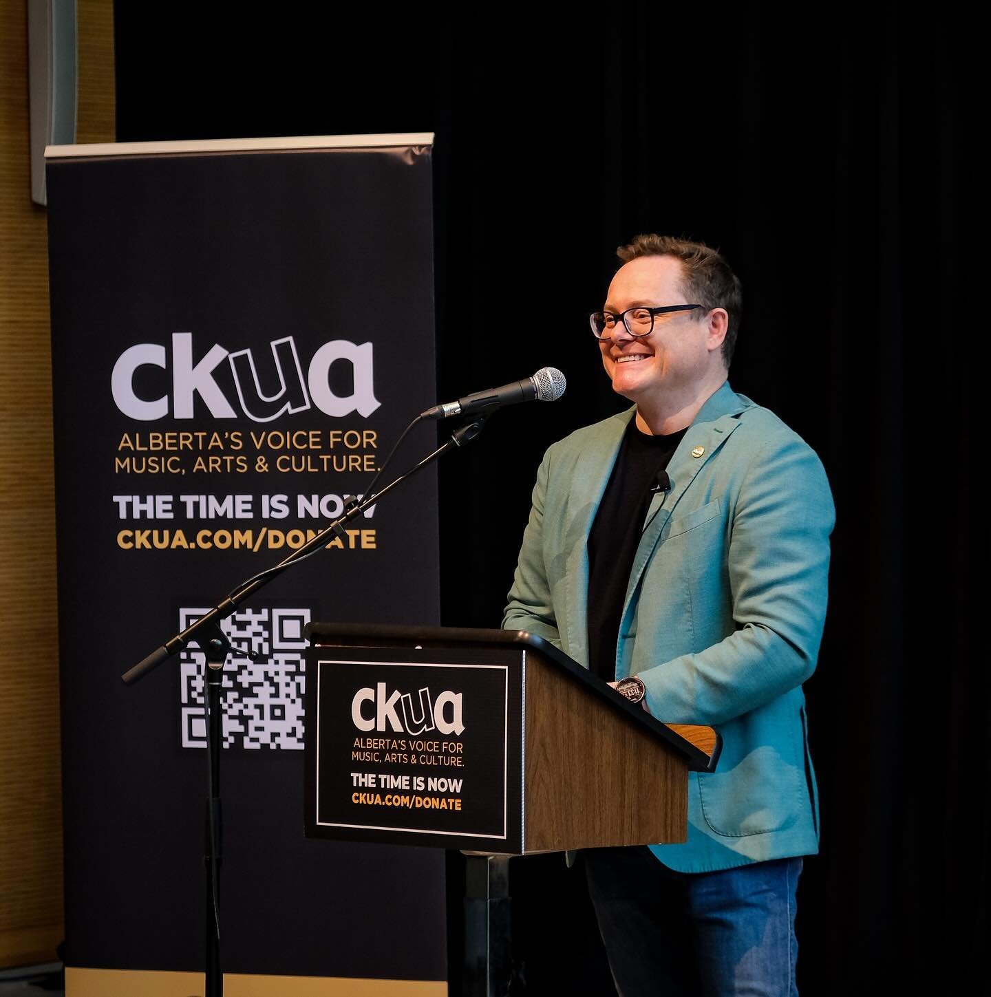 Friends, you all know of my love for CKUA Radio. I&rsquo;ve often said that having that joyful listening space as a constant during the pandemic saved my soul. It really did. 

I was invited to the press conference this morning which outlined next st