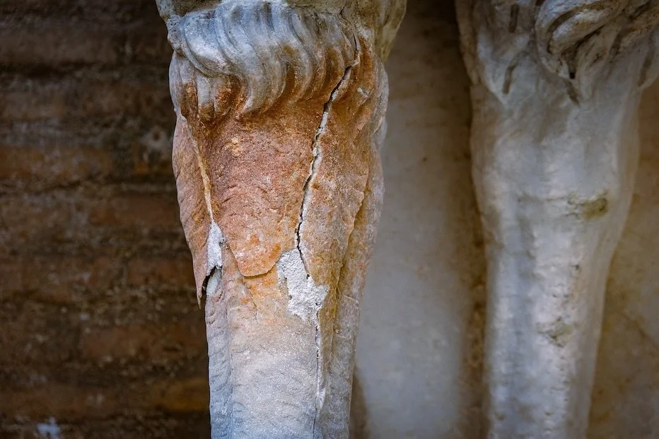 Just popped up some thoughts about wounds &mdash; as one does&mdash; on my blog. Nav to transactions with beauty dot calm or link in bio. Photos Rome last November.