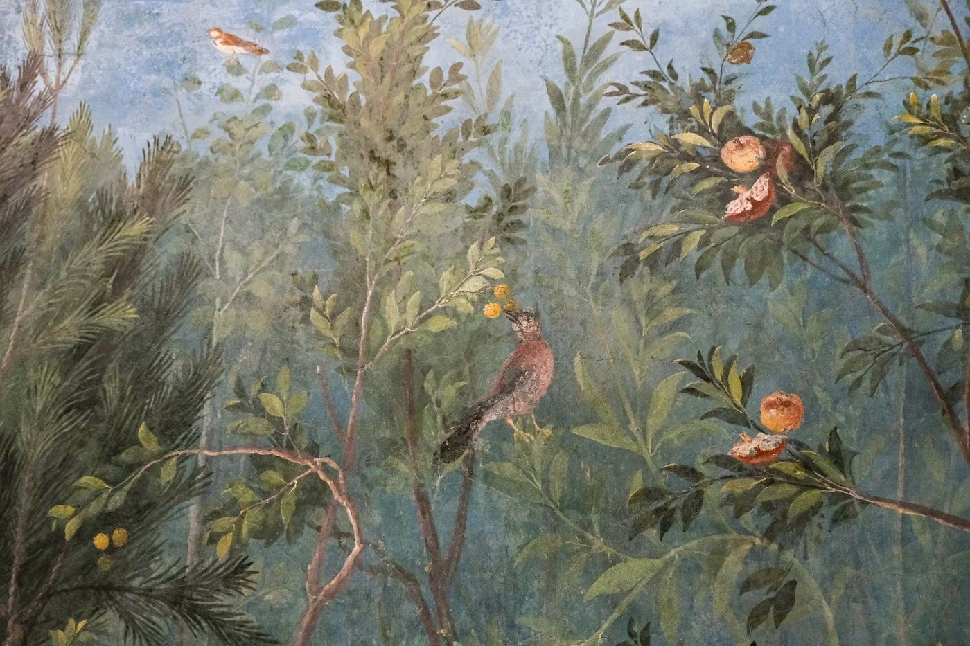 Garden of Livia fresco in Rome