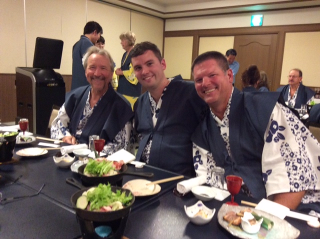 Dinner at the Onsen