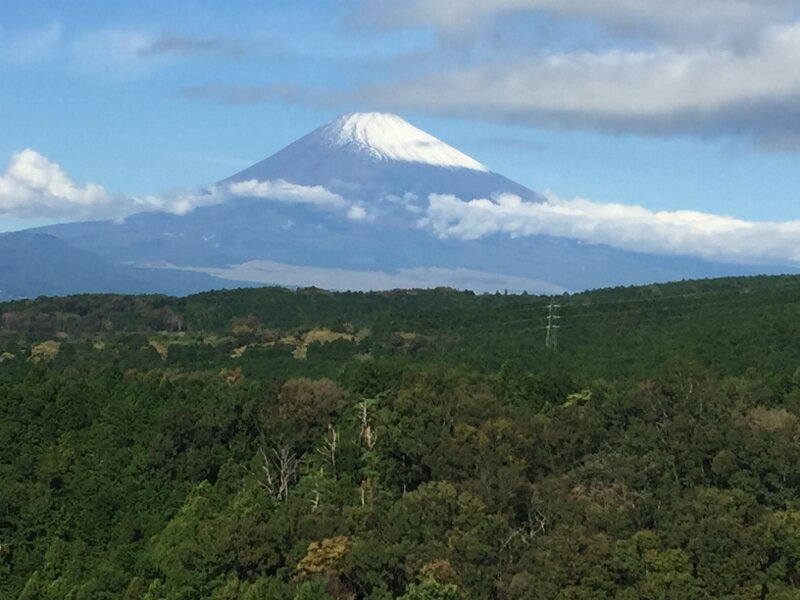 Mt. Fuji at Mishima Skywalk