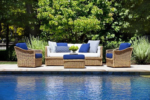 Cold, snowy days have me dreaming of warmer times around the pool. #design #interiorinspiration