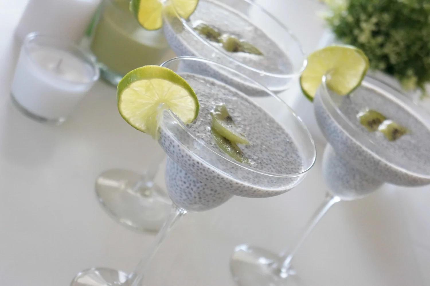 This Chia Pudding gives you a great whole food boost of Omega 3 Fatty Acids and Antioxidants. 