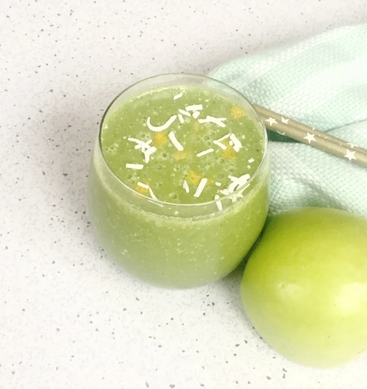 Sour Patch Green Apple Smoothie