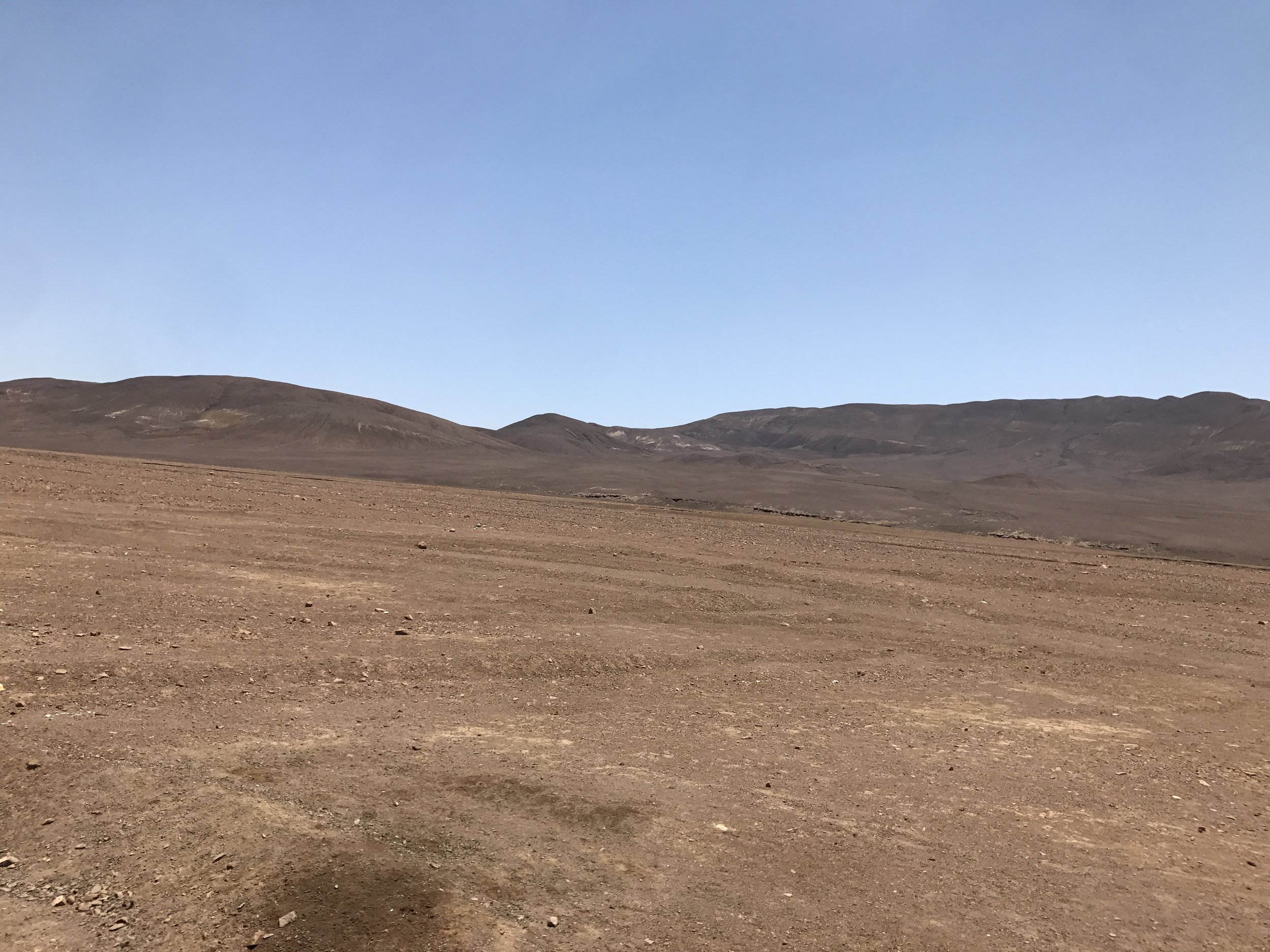 Parts of the Atacama desert look like the surface of Mars.