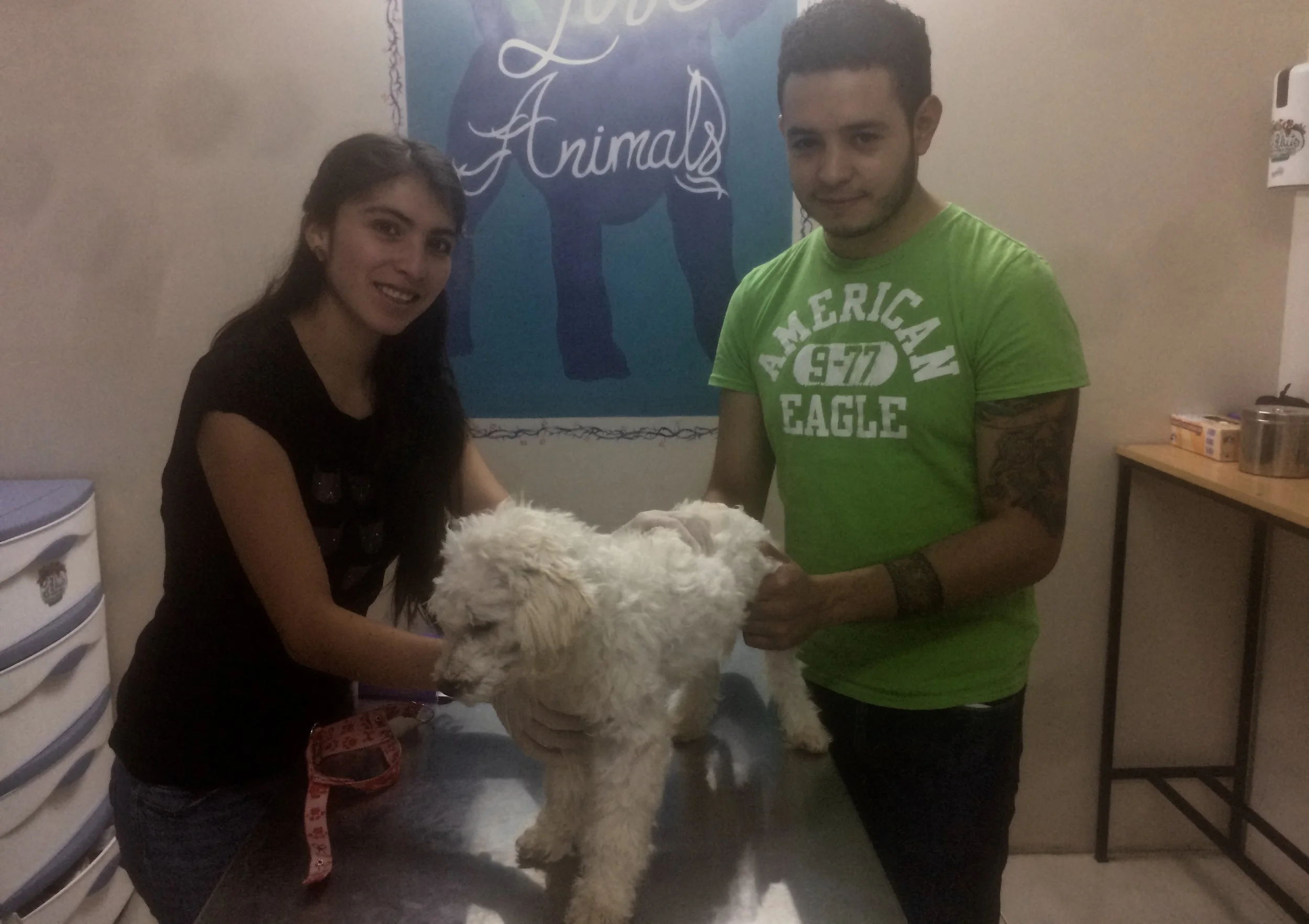 Jorge Luis and Adri, from Le Peluts, made me all better and got me travel ready.