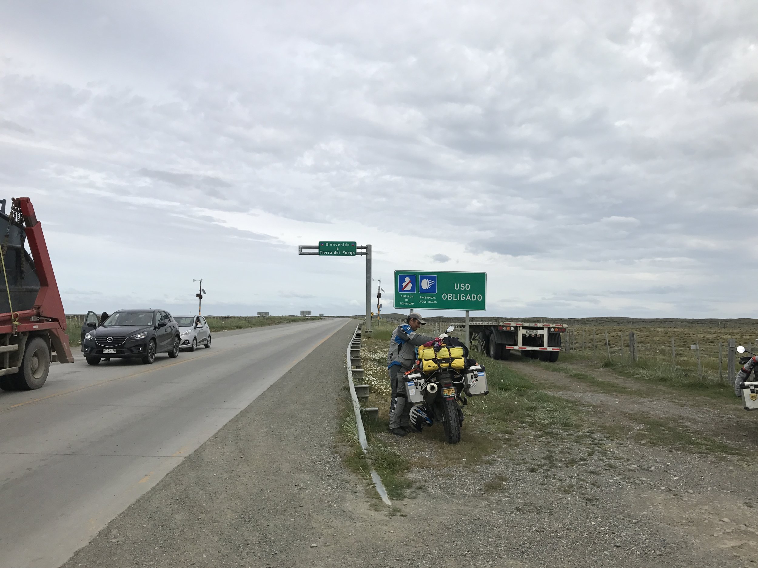 We made it to Tierra del Fuego.