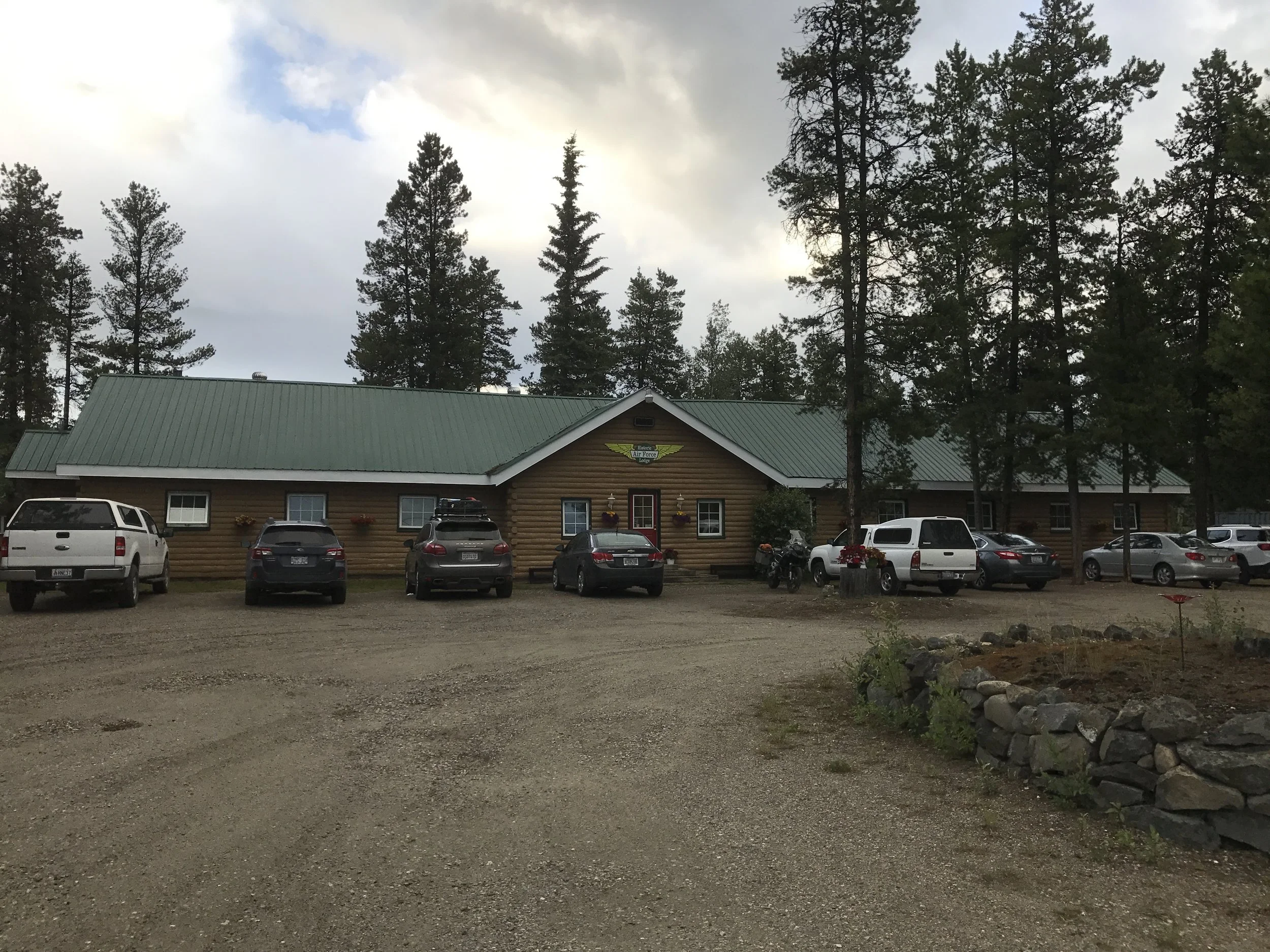 Restored Canadian Air Force Barracks.
