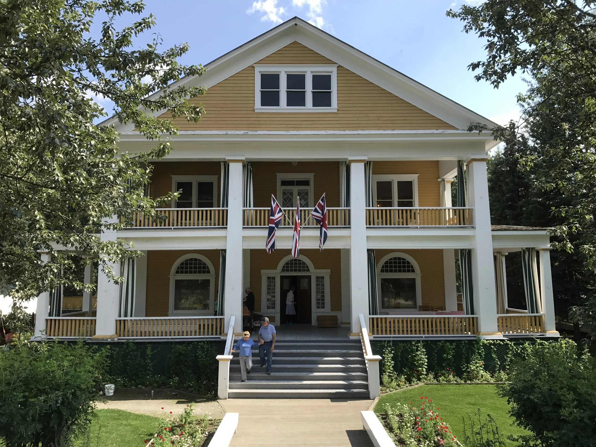 British Commissioner's residence.
