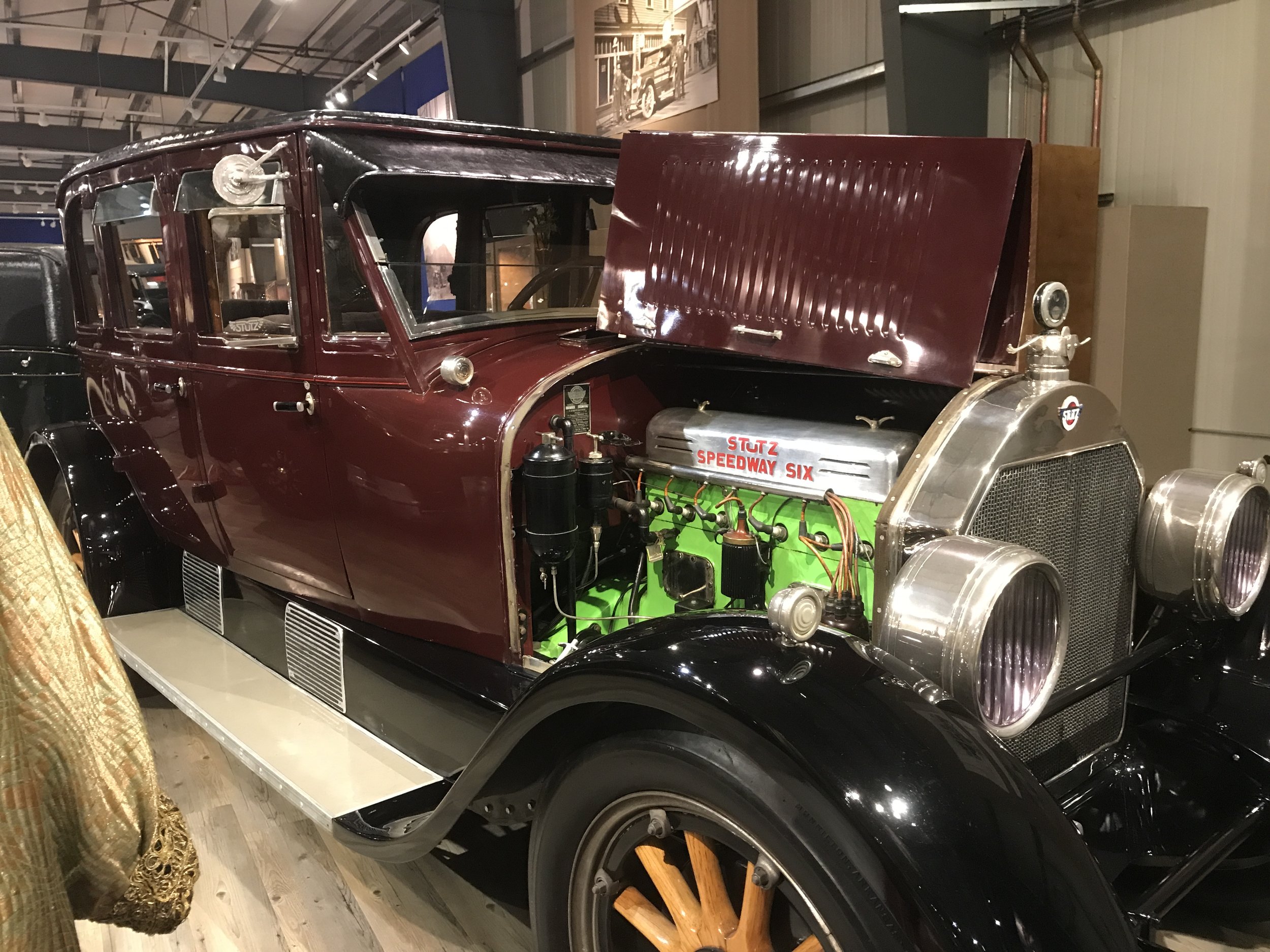 Vintage auto museum, it was excellent. 