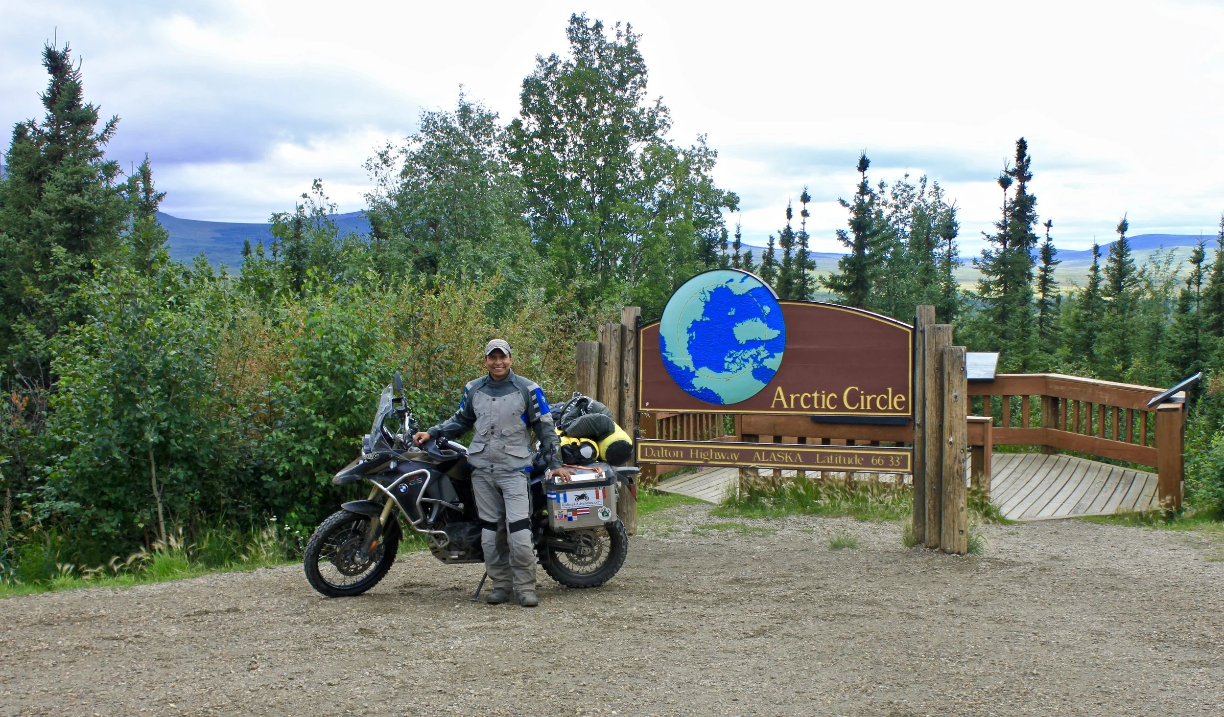 The Arctic Circle!