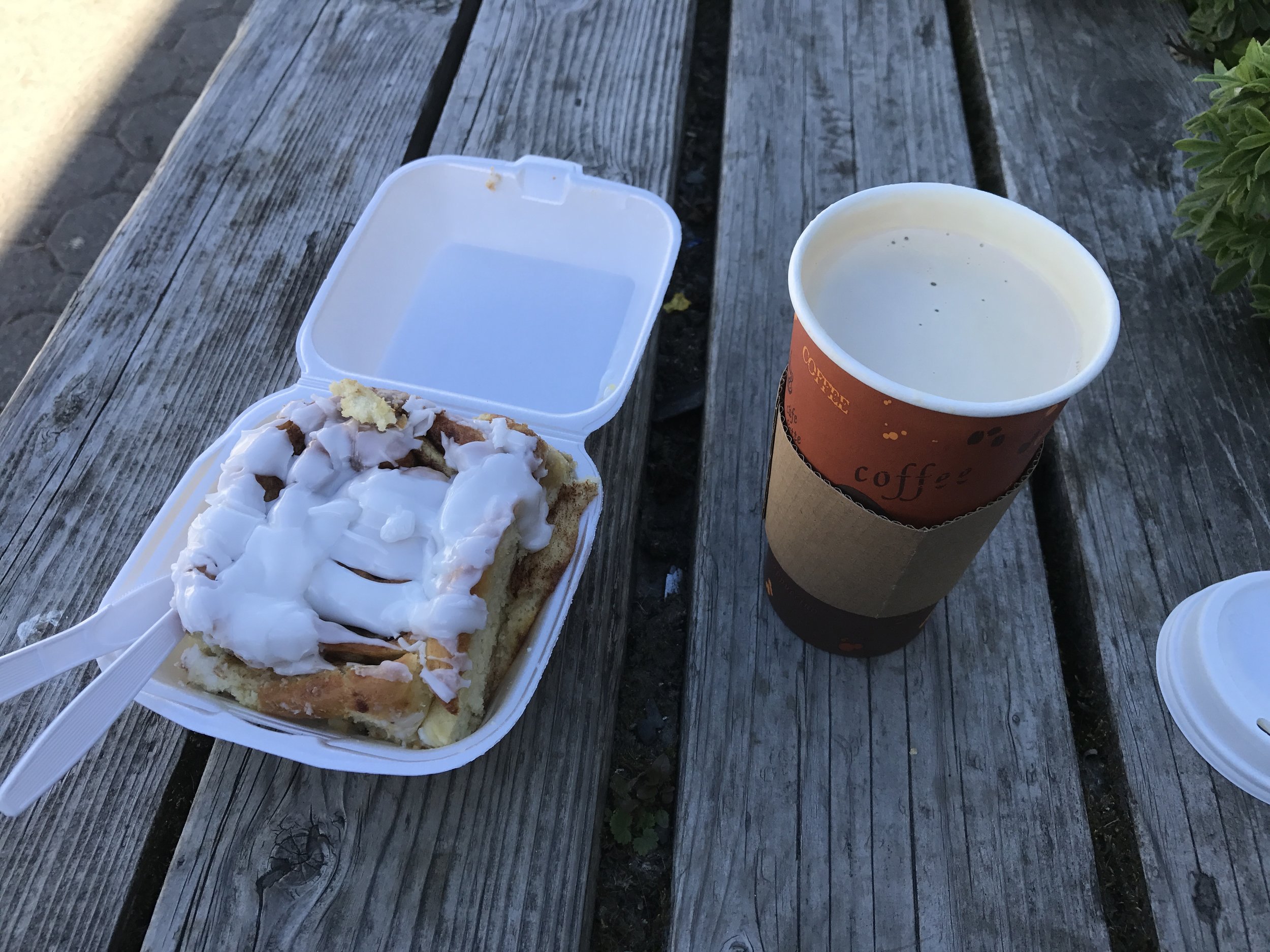Too many calories, but it was delicious. 