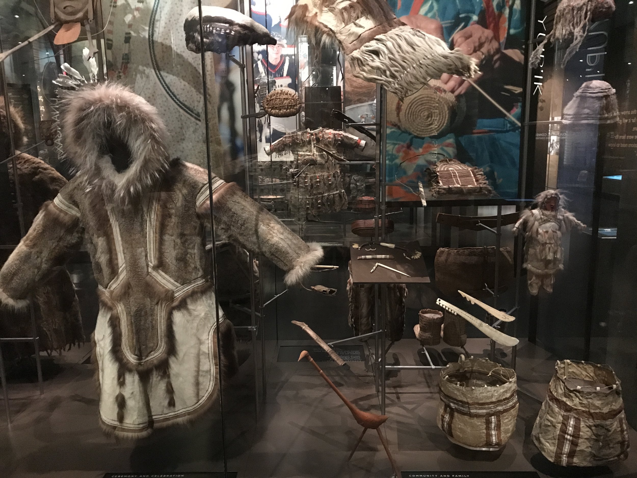 Display at the Anchorage Museum.
