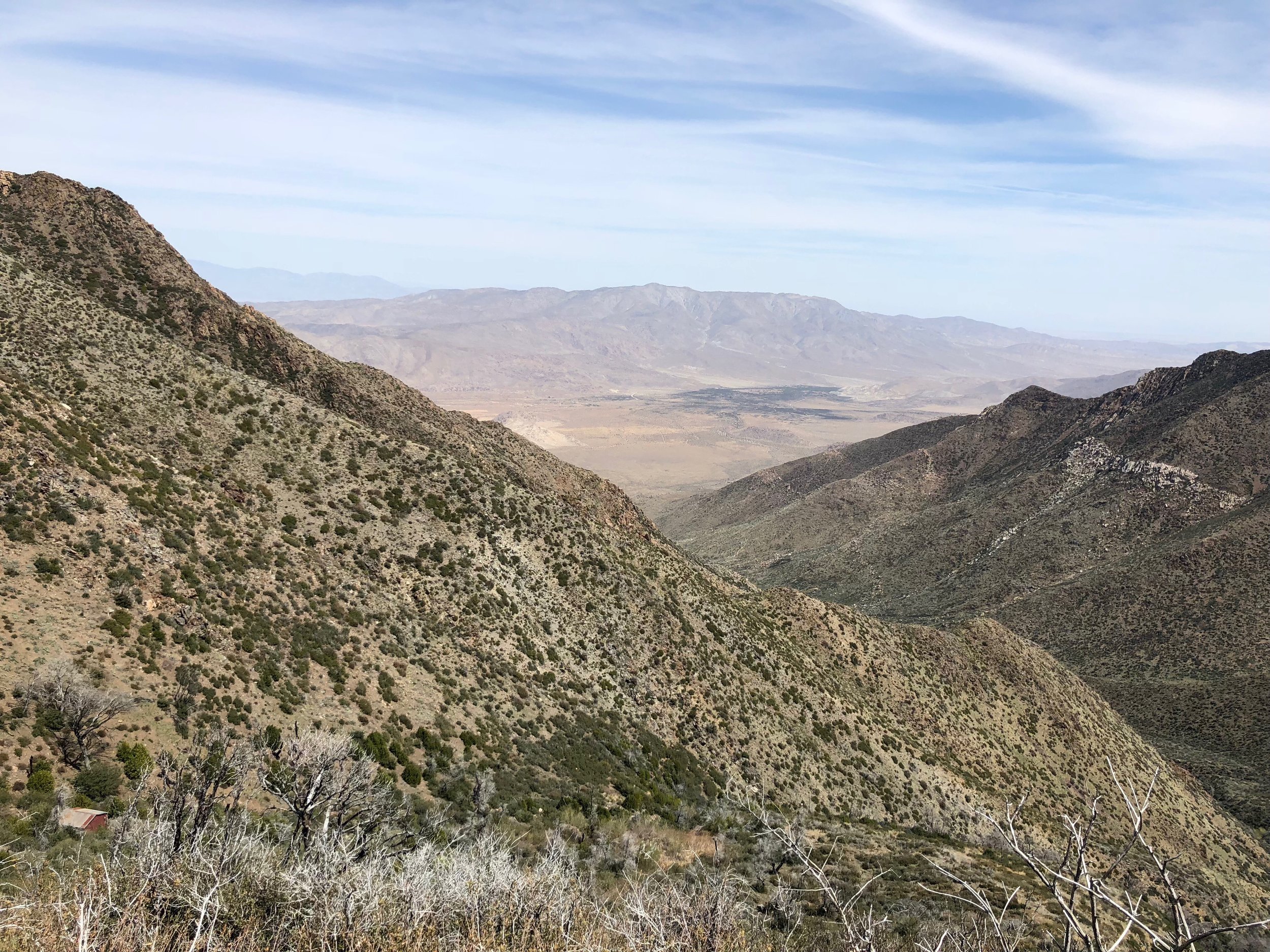 Desert to east of the PCT.