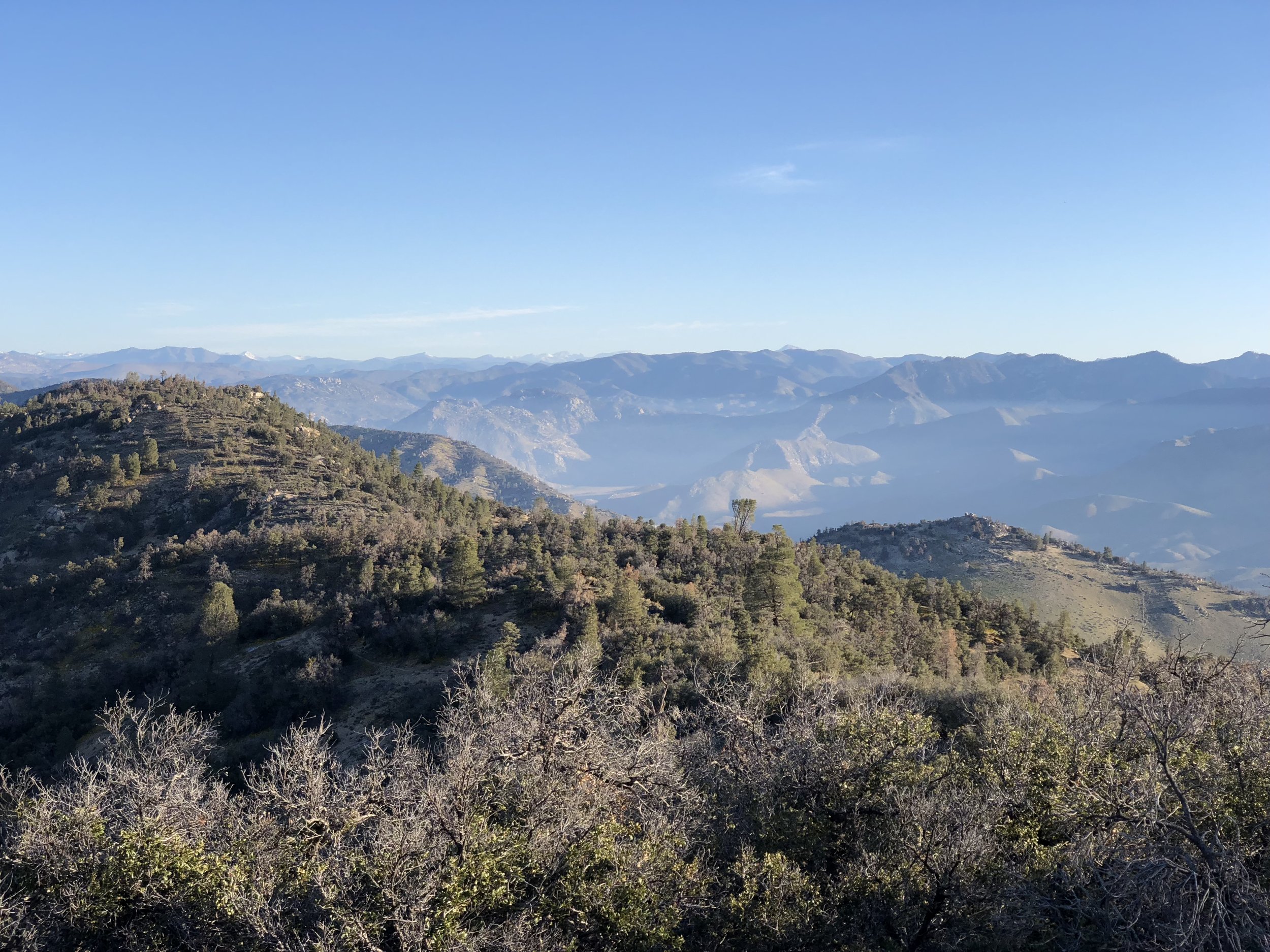 Snow Capped Mountains of the Sierras