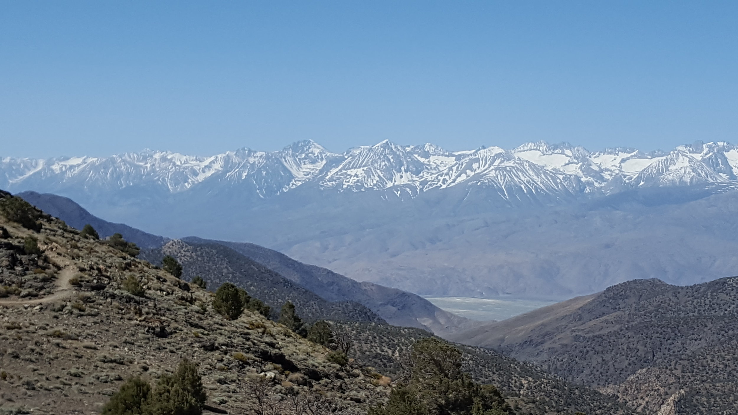 Snow Capped Sierras