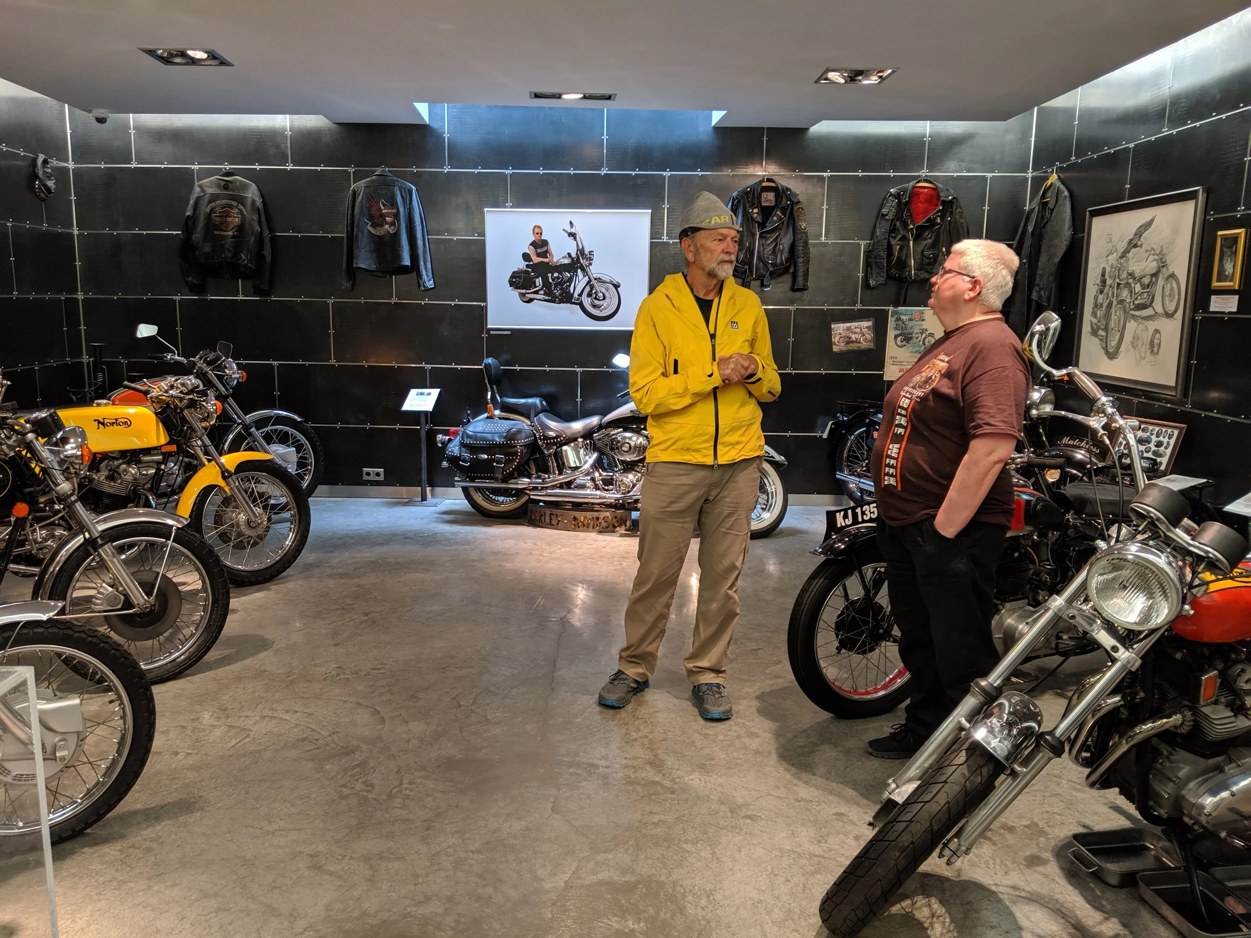 I pleaded with the proprietor of a motorcycle museum in Akureyri to let me take that yellow Norton for a spin. All I got in response was a “you got to be kidding” blank stare.