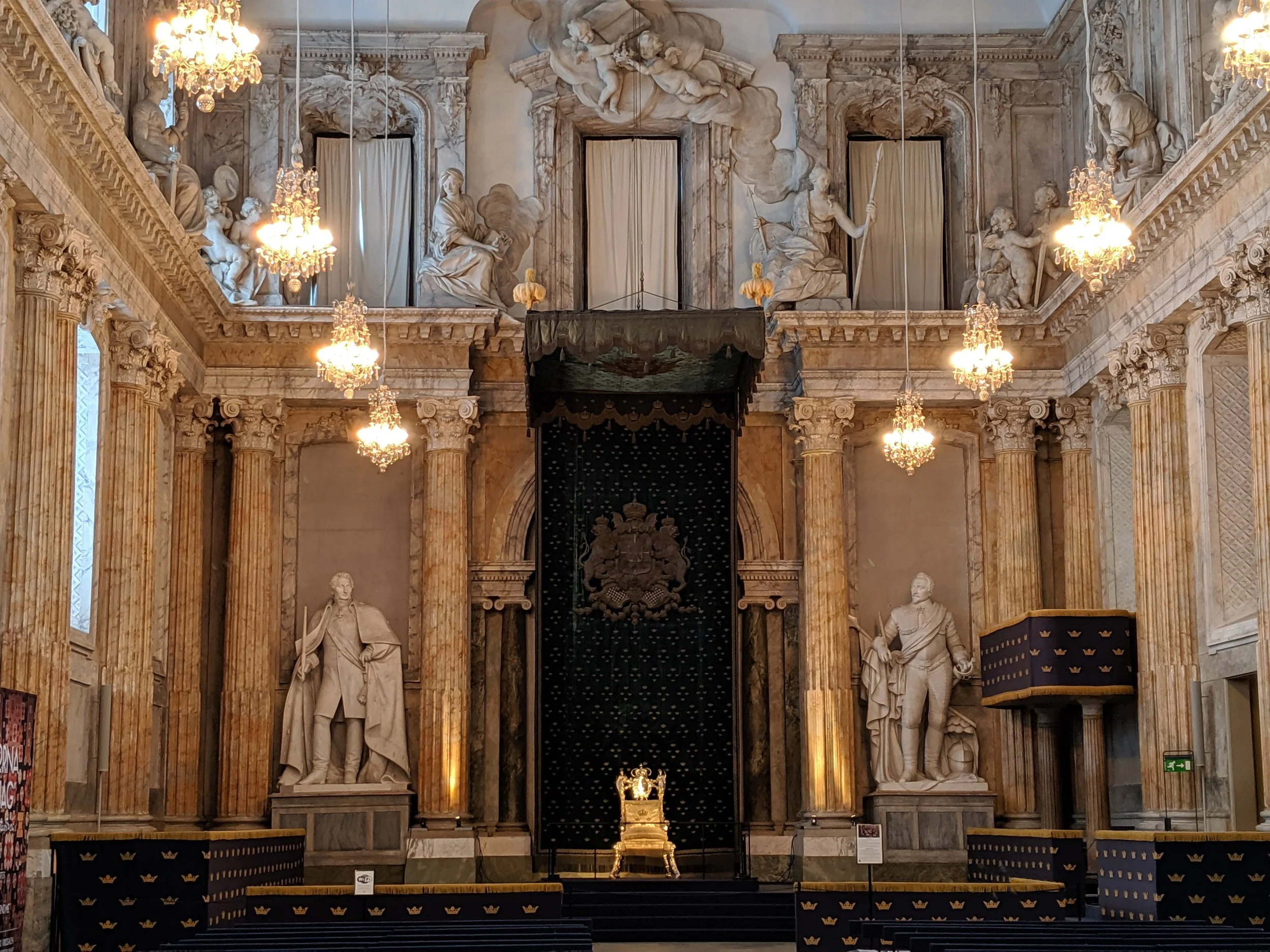 Swedish Royal Throne.