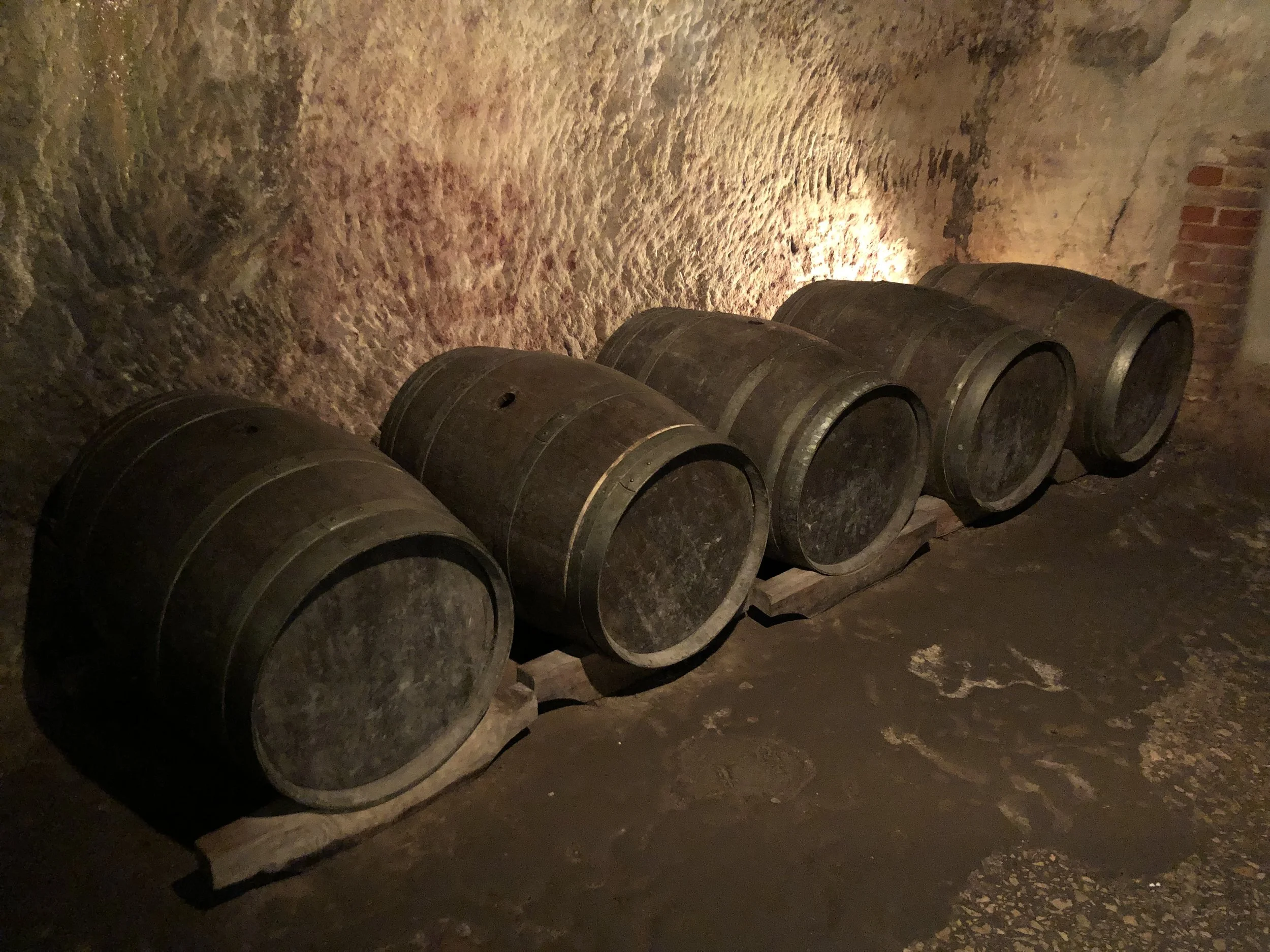 Years ago local brewers used the caverns under the Old City in Nuremberg to brew their beers. One of these breweries is still using them for beer brandy production.