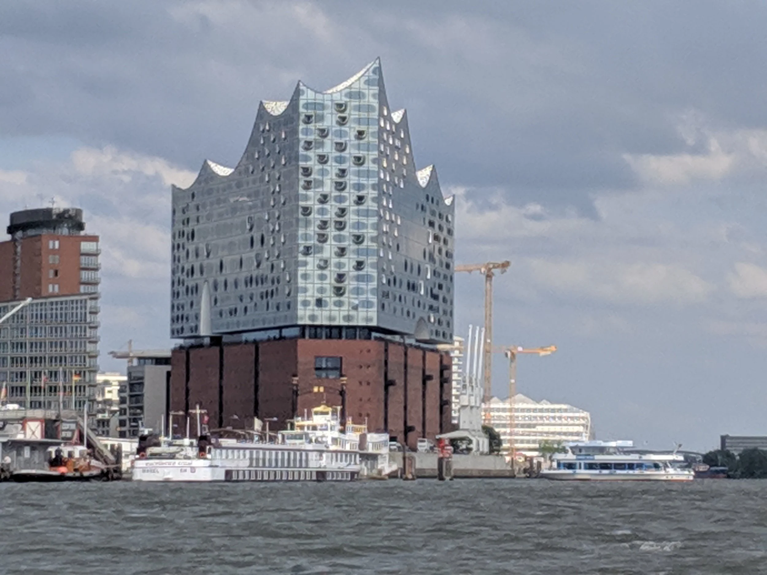 Elphie Concert Hall in Hamburg, Germany. We attended a solo guitar performance, which was one of the best musical performance I have every experienced.