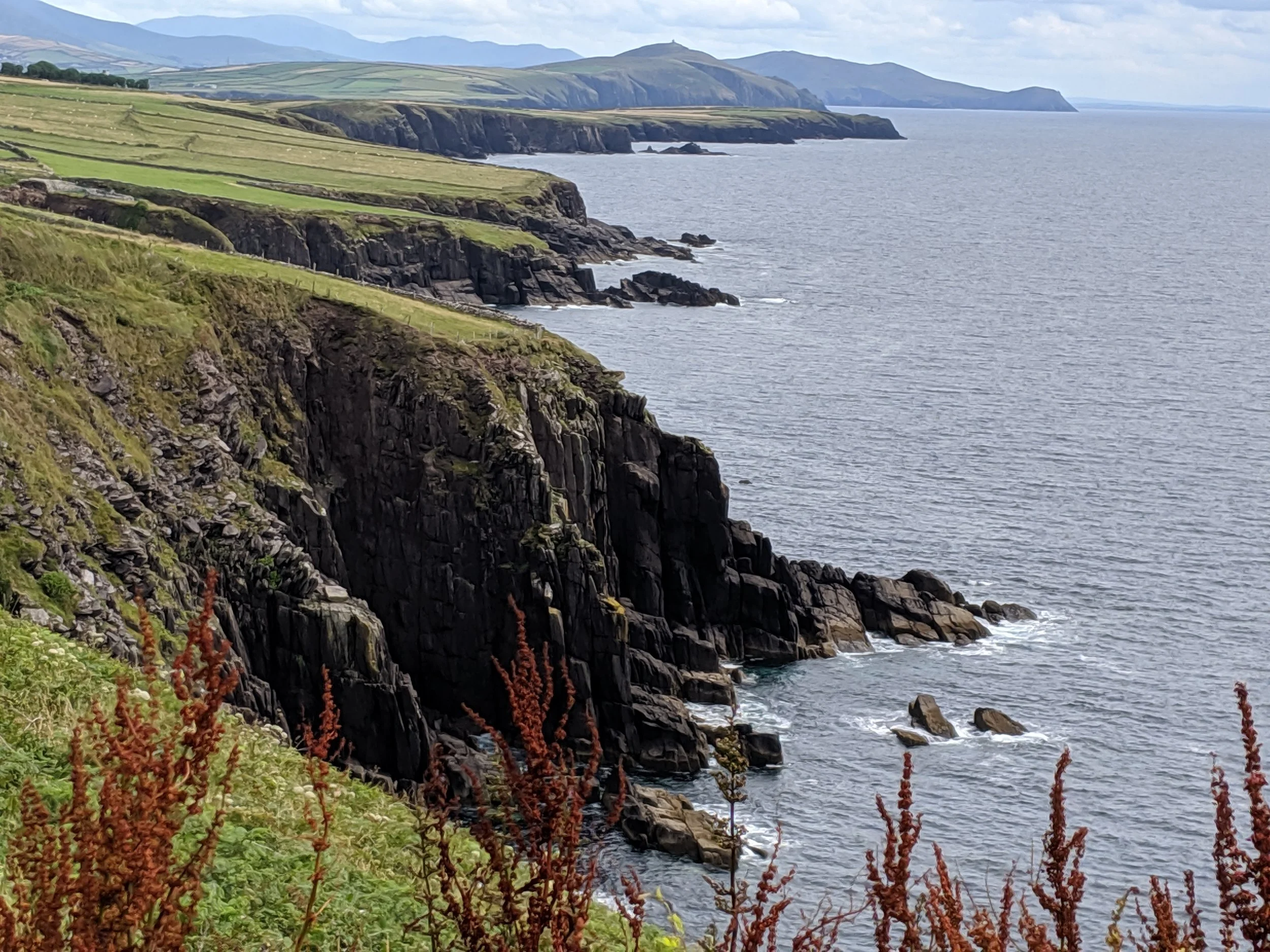 There are hundreds of miles of spectacular coastline like the one above. I don’t think this one even had a name.