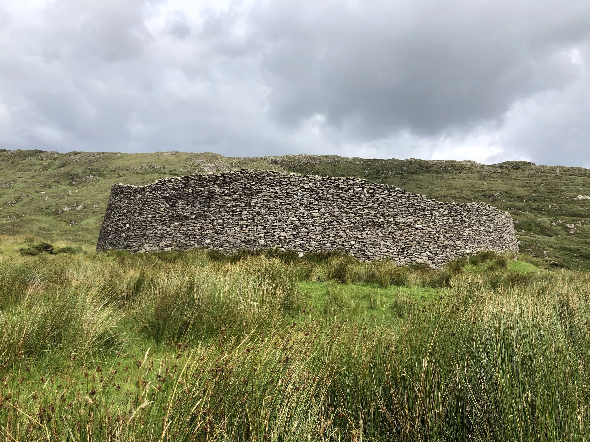 A fortress built around 600 AD.