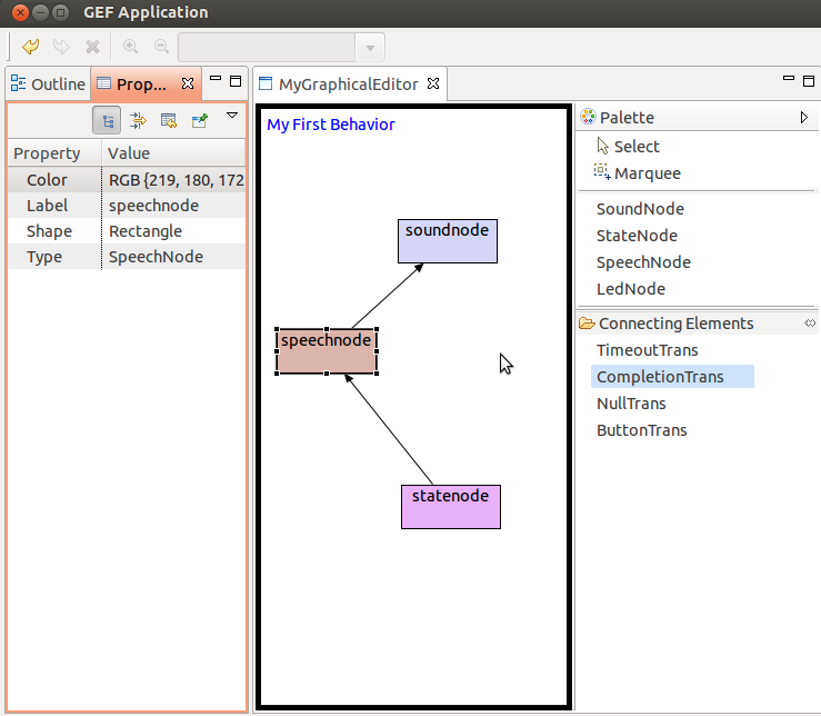 Tekkotsu State Machine Composer