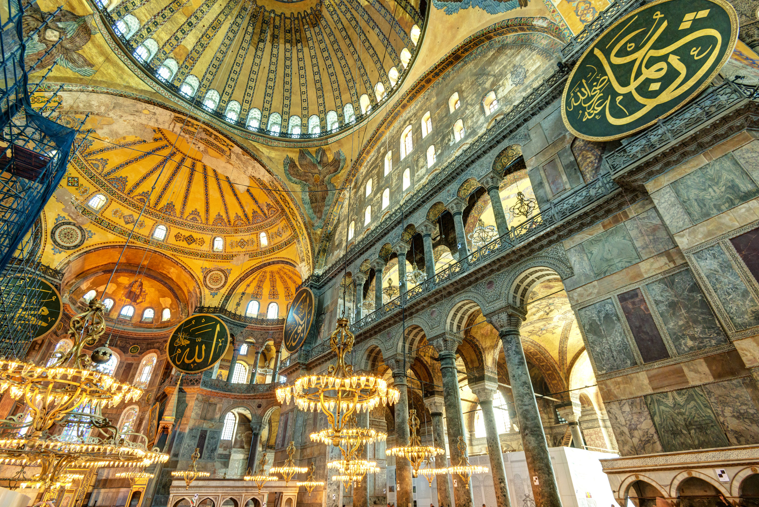 Hagia Sophia inside Turkey shutterstock_141463375.jpg