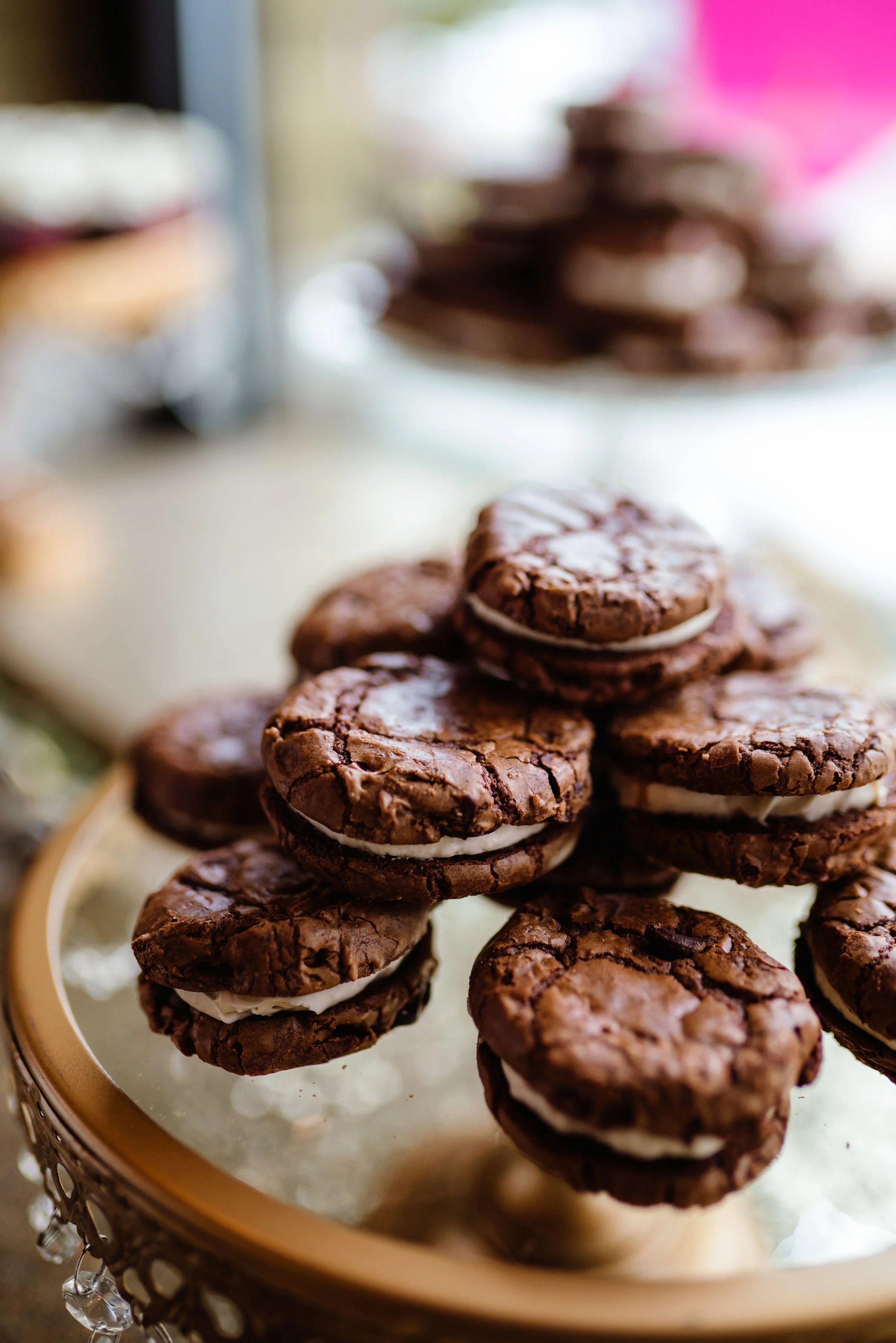 Brownie Cookie Sandwiches